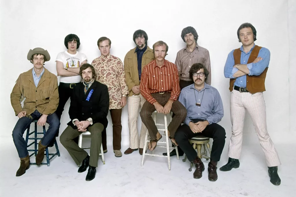 Blood Sweat and Tears em sessão de fotos em 1969