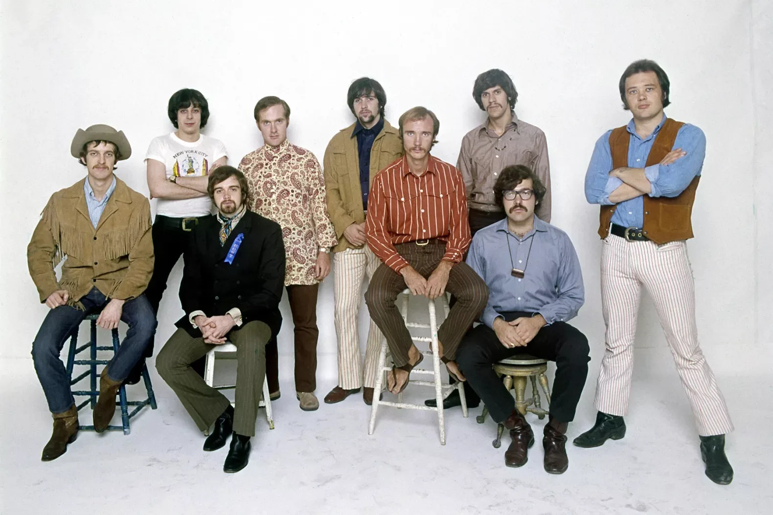 Blood Sweat and Tears em sessão de fotos em 1969