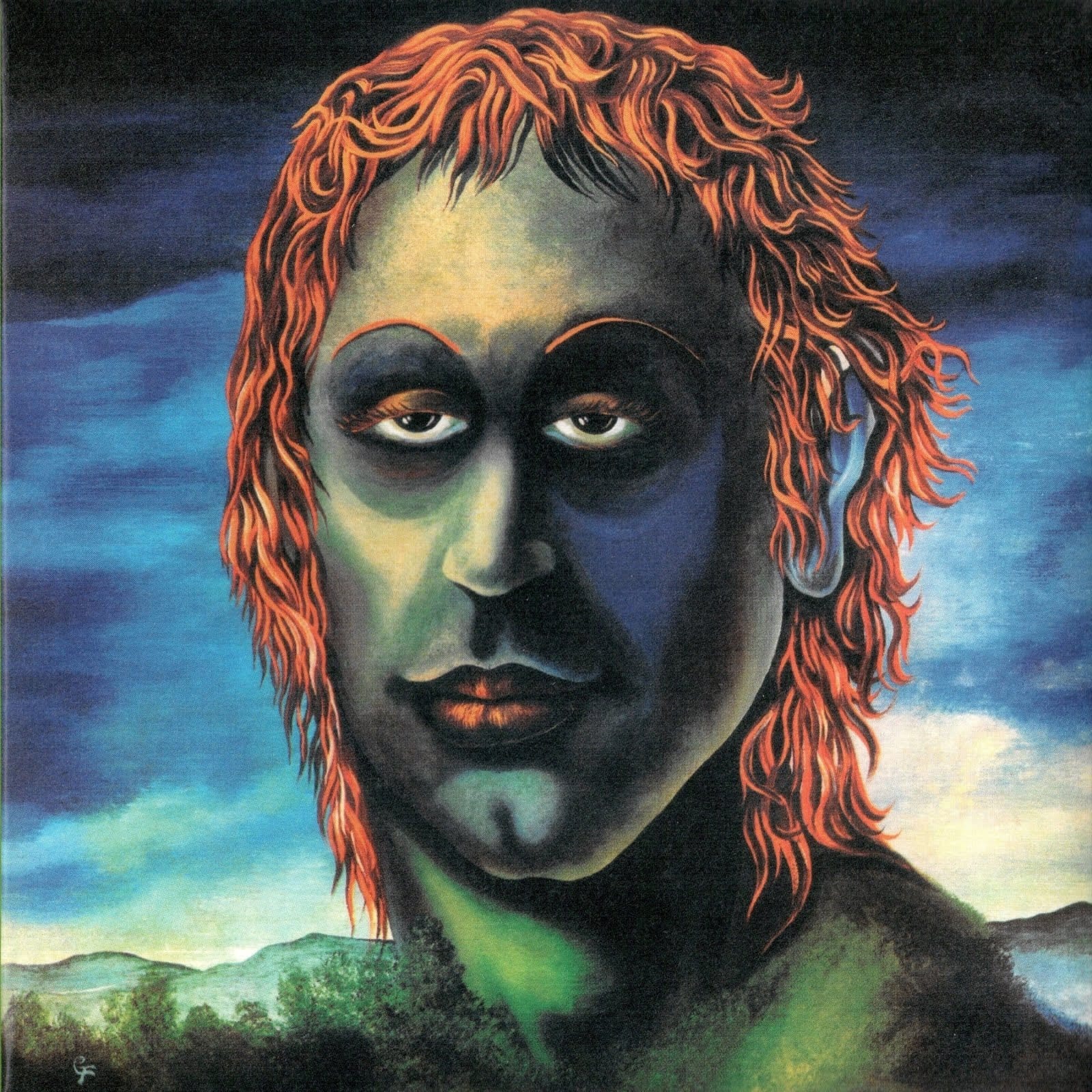 Capa do artista Gordon Faggetter do único disco da banda