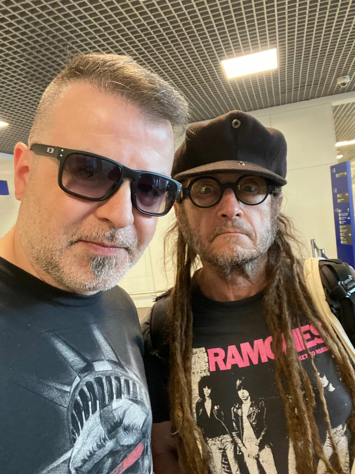 Keith Morris e Marco Leis. Foto: Marco Leis