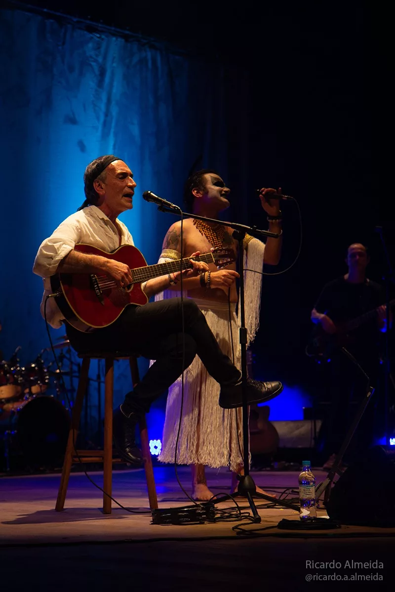 Gerson Conrad e Marcos Delfino – Tributo 50 anos Secos & Molhados – Uma noite mágica