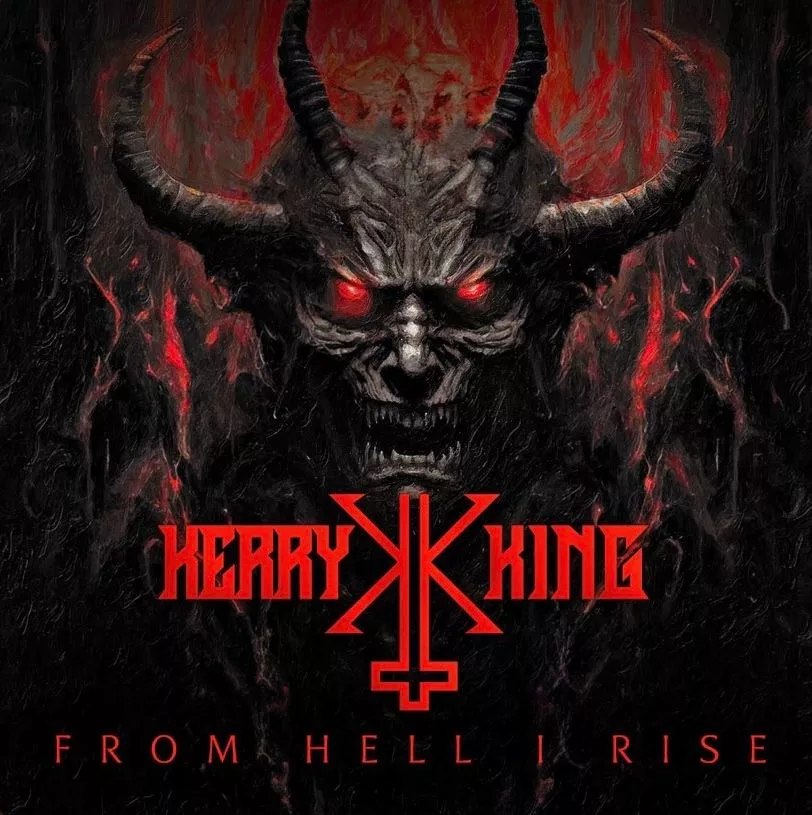 Capa de “The Hell I Rise”, feita pelo brasileiro Marcelo Vasco