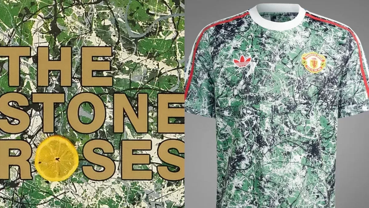 Adidas lança coleção exclusiva inspirada no álbum de estreia do The Stone Roses para o Manchester United