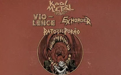 Vio-lence e Exhorder se apresentam no Kool Metal Fest