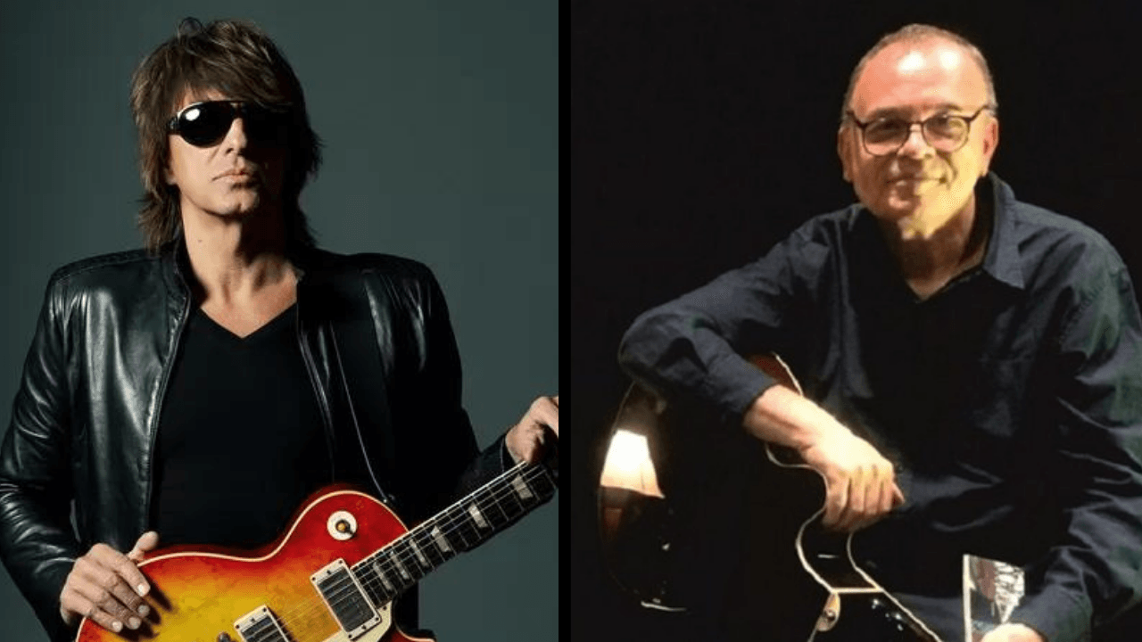 “Não é bem assim a história, o Richie Sambora(ex-Bon Jovi) nos assistiu e me chamou no camarim e..”Augusto Licks conta detalhes