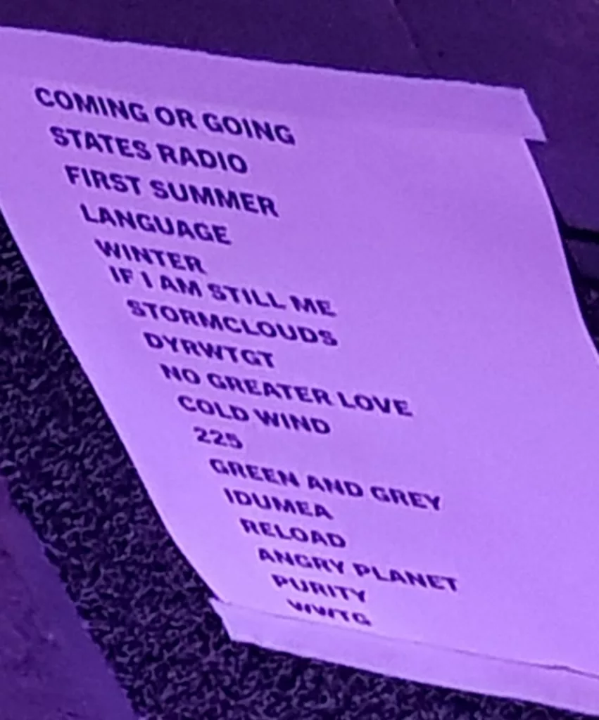 Resenha show New Model Army – Fabrik, Coesfeld – 21/03/2024