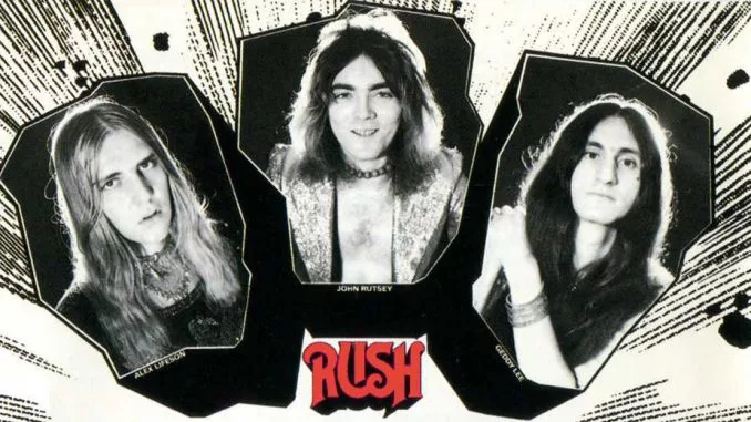 A sensacional estreia do Rush