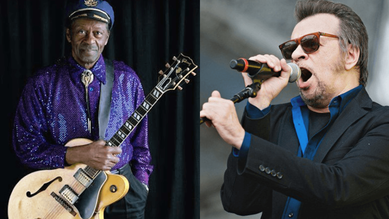 Há 31 anos. Marcelo Nova emprestou sua guitarra ao Chuck Berry