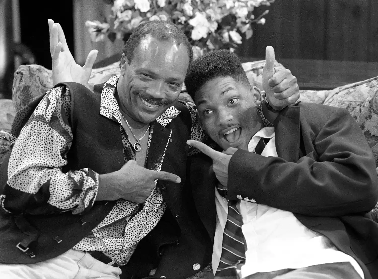 Quincy com Will Smith