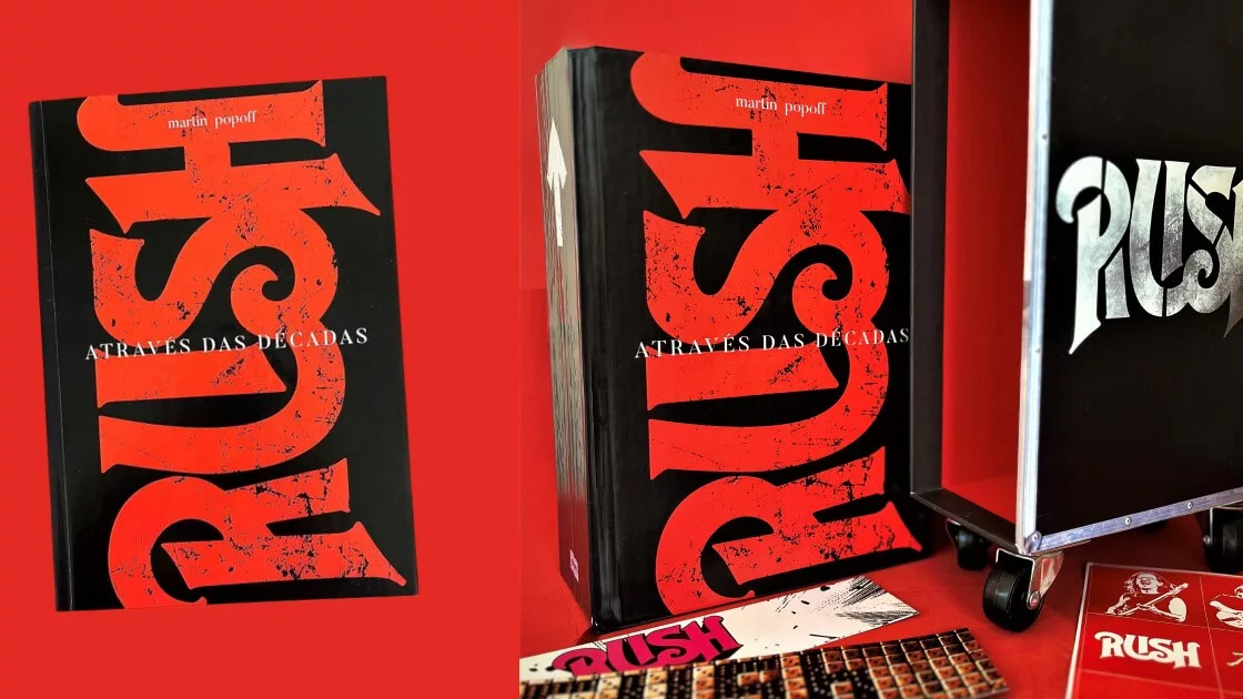 Rush Através Das Décadas, de Martin Popoff