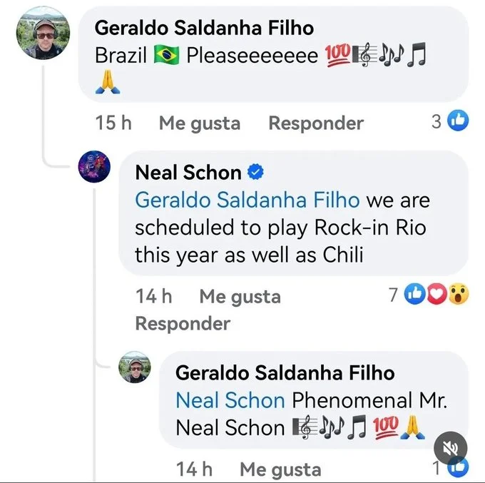 O Rock in Rio terá a presença de Journey em 2024, afirma guitarrista Neal Schon