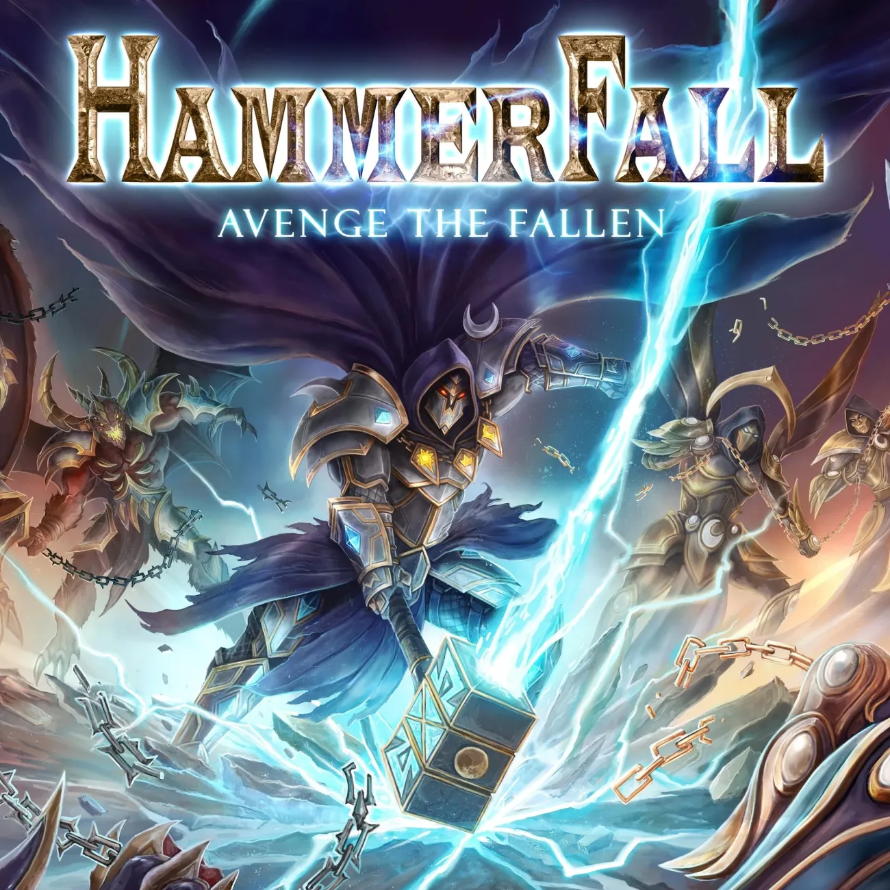 Hammerfall anuncia novo álbum para agosto e libera single