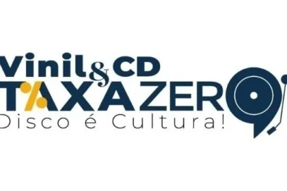 Vinil e CD taxa zero