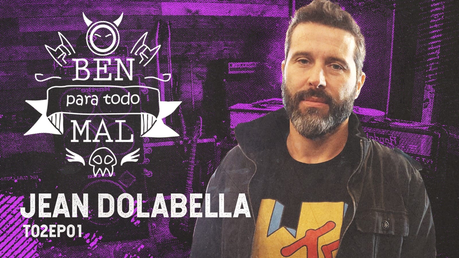 Jean Dolabella (Pitty / ex-Sepultura) abre nova temporada da série O Ben para todo mal, nesta quarta-feira (24), no Music Box Brazil