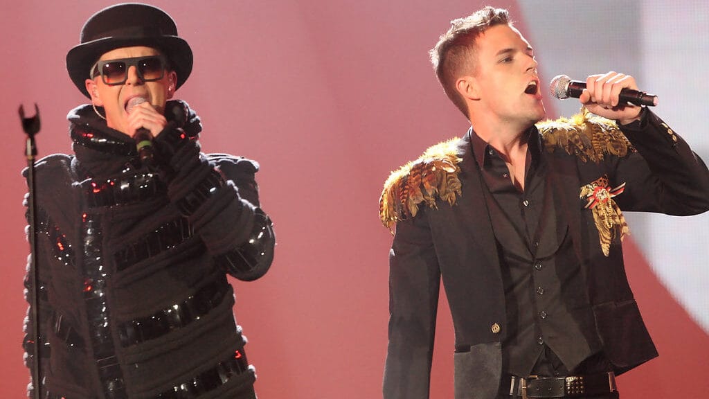 A música dos Pet Shop Boys que foi oferecida a Brandon Flowers