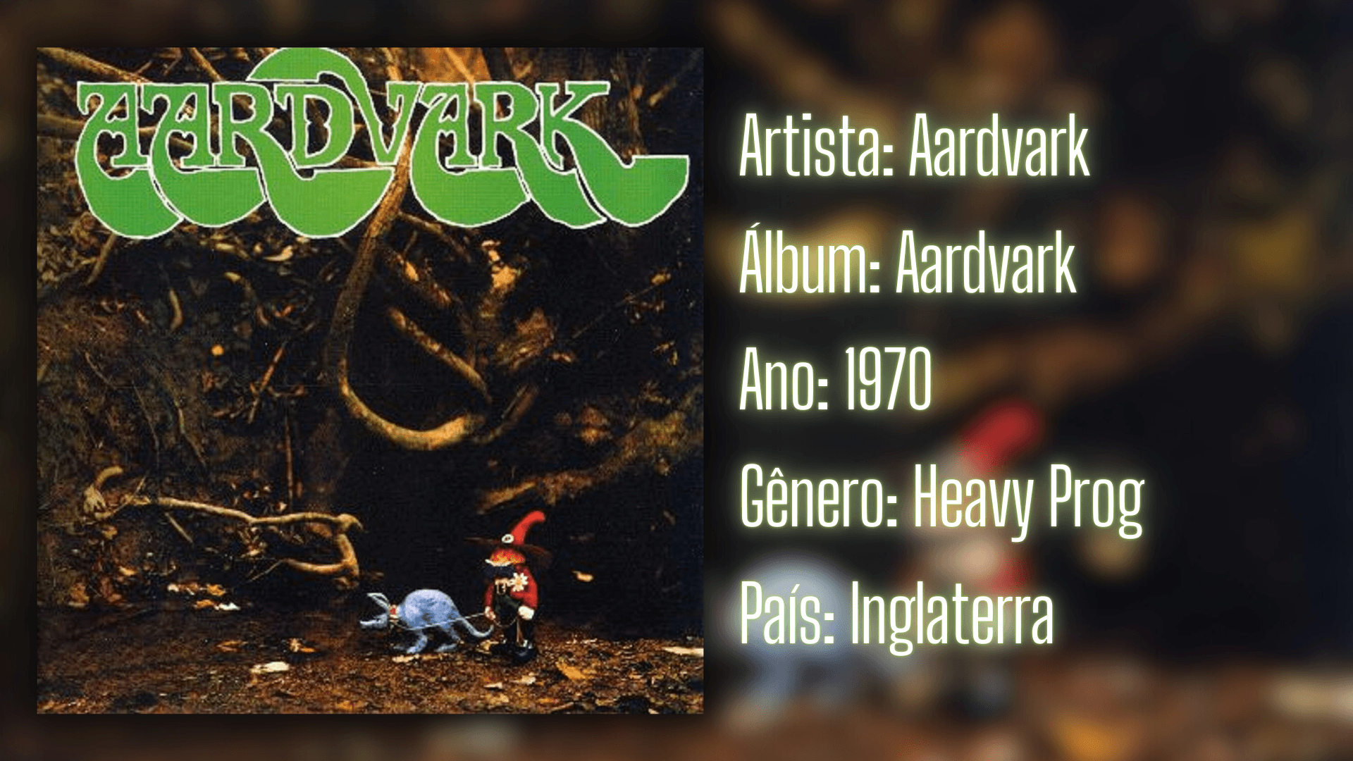 Rock Rarity apresenta: Aardvark