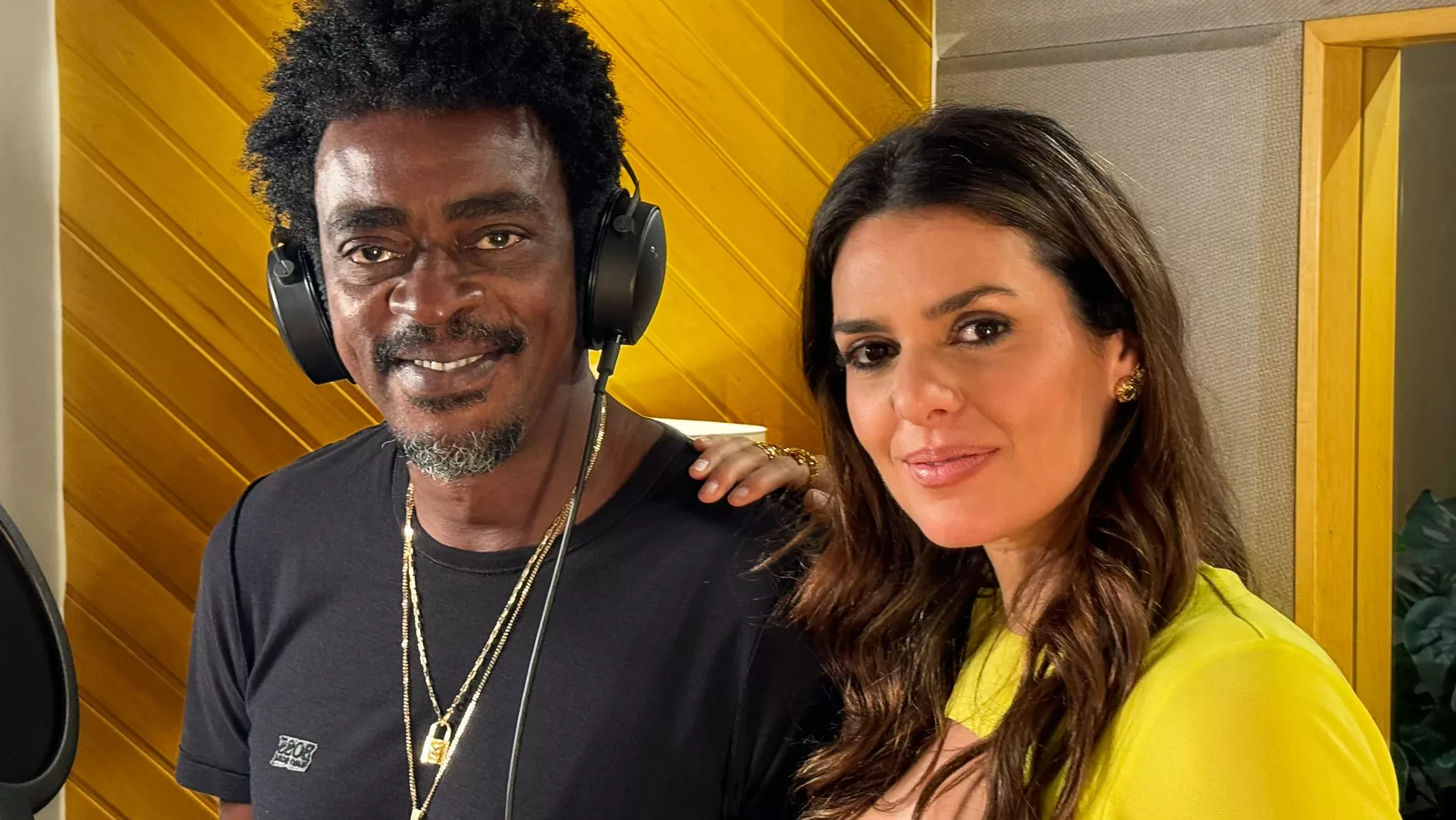 Seu Jorge é o convidado da cantora portuguesa Cuca Roseta no single “Até a Fé Se Esqueceu”