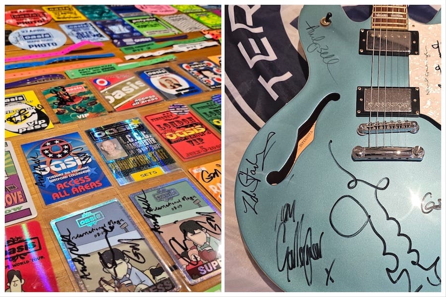Uma exposição do Oasis está chegando ao Salford Lads Club