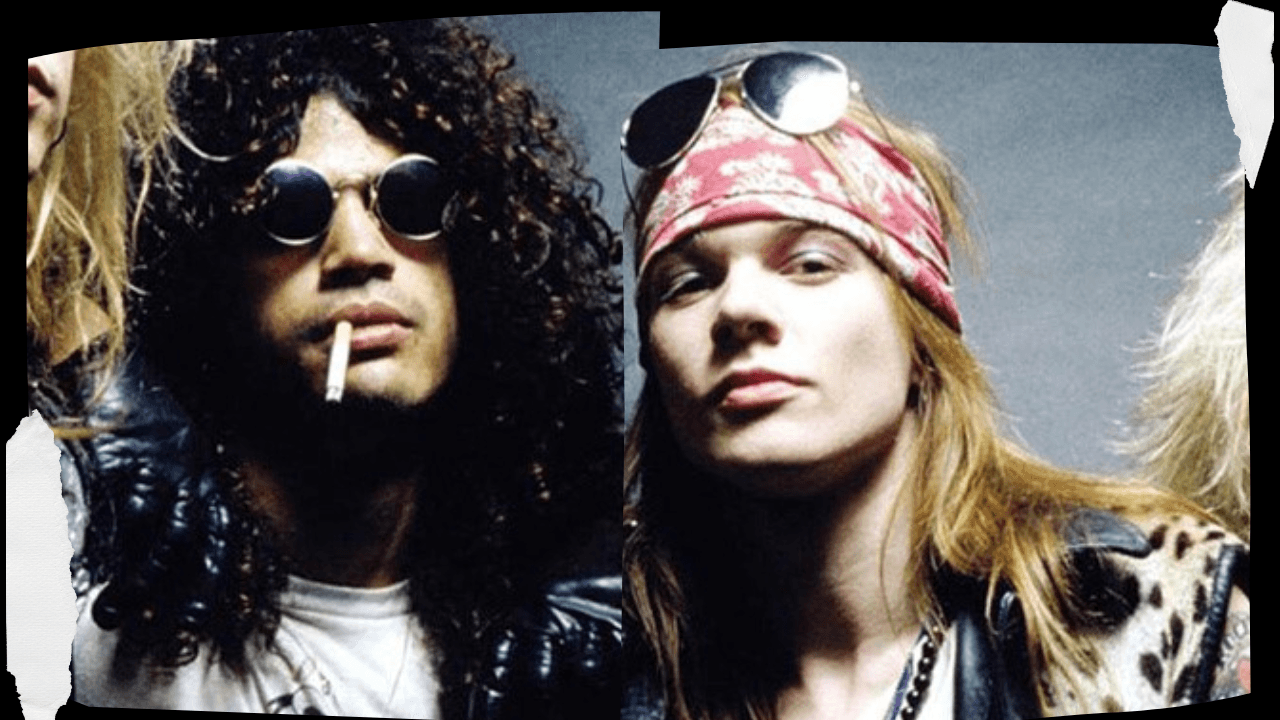 Axl Rose e Slash: a música que separou-os do Guns N’ Roses