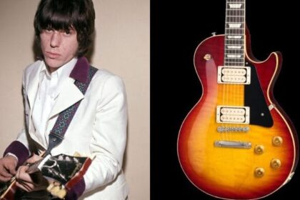 Gibson lança guitarra Les Paul Standard de Jeff Beck ‘YardBurst’ 1959