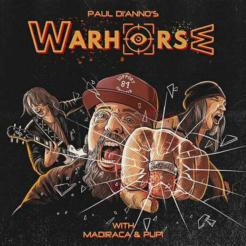 Paul Di’Anno lança novo álbum com sua banda Warhorse