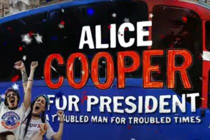 Alice Cooper mantém tradição e lança sua campanha a presidência dos EUA
