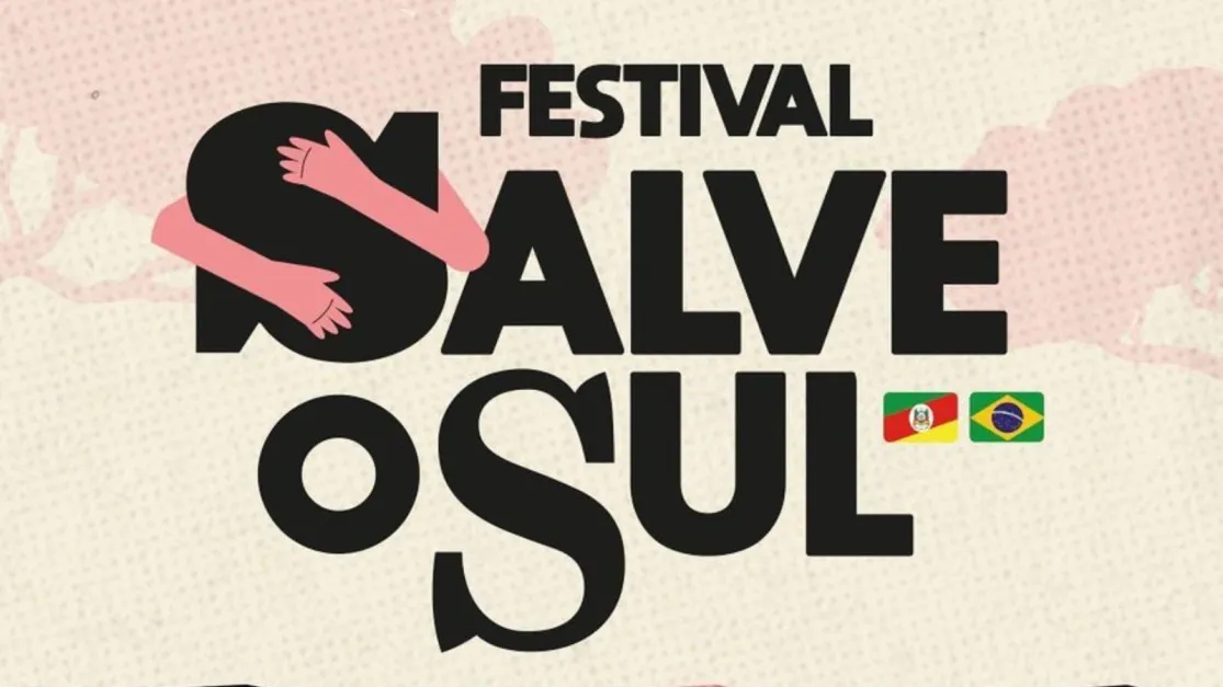 Festival Salve o Sul reunirá mais de 40 artistas em prol do Rio Grande do Sul
