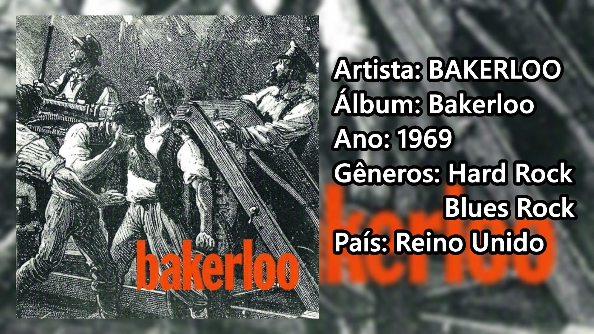 Rock Rarity apresenta: BAKERLOO