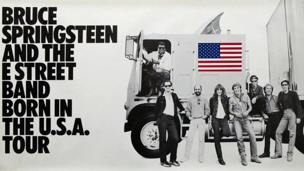 Bruce Springsteen e a turnê de “Born in the USA”