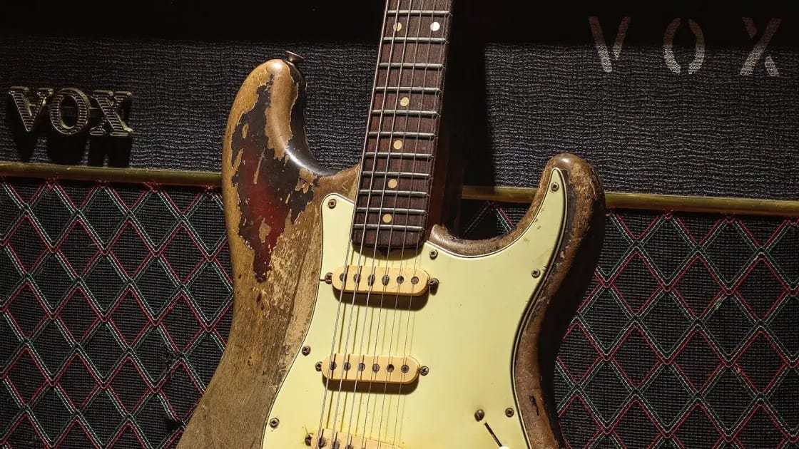 Fender Stratocaster de Rory Gallagher vai a leilão