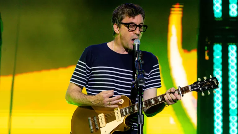 Foto: Graham Coxon. Crédito: SOPA Imagens.