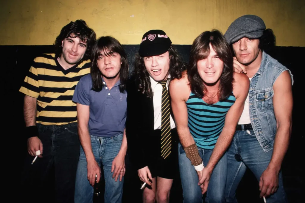 Foto: AC/DC. Credito:Michael Putland.