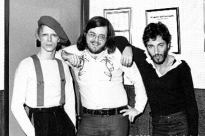 David Bowie e Bruce Springsteen: encontro inusitado em 1973