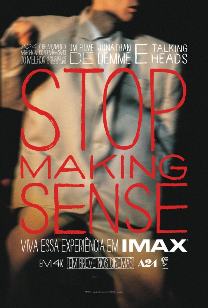 Poster Stop Make Sense, Talking Head