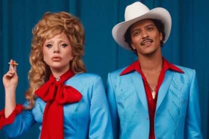 Lady Gaga e Bruno Mars compartilham vídeo de nova música.