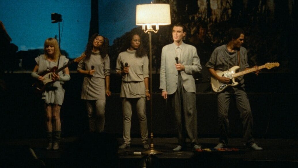Talking Heads divulga pôster para o lançamento de Stop Making Sense no Brasil