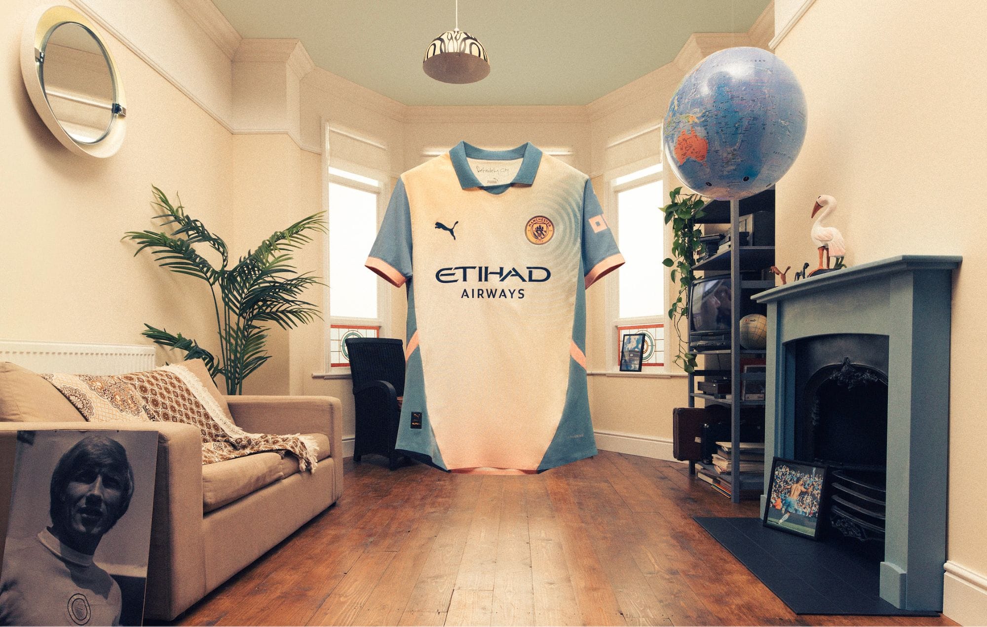 Veja novo uniforme do Manchester City em homenagem ao Oasis