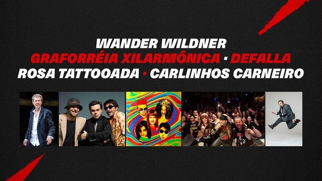 Haja Goela: Festival KTRock apresenta 5 lendas do rock gaúcho no Araújo Viana em Porto Alegre