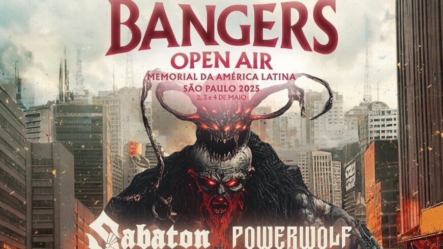 Bangers Open Air divulga Sabaton e Kamelot como atrações para 2025