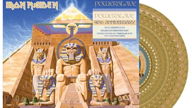 Iron Maiden lançará novas edições em vinil de Powerslave e Somewhere In Time
