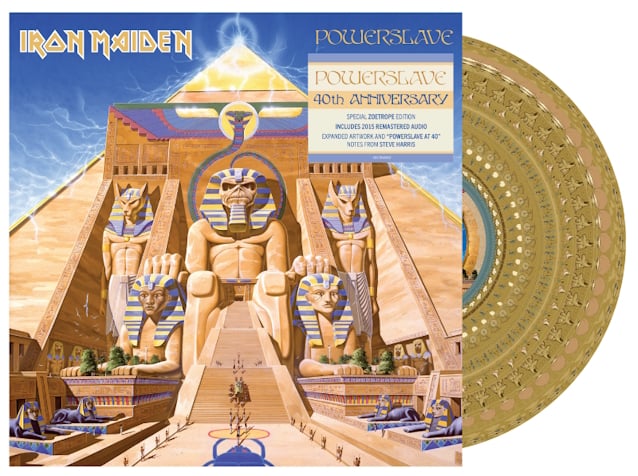 Iron Maiden lançará novas edições em vinil de Powerslave e Somewhere In Time