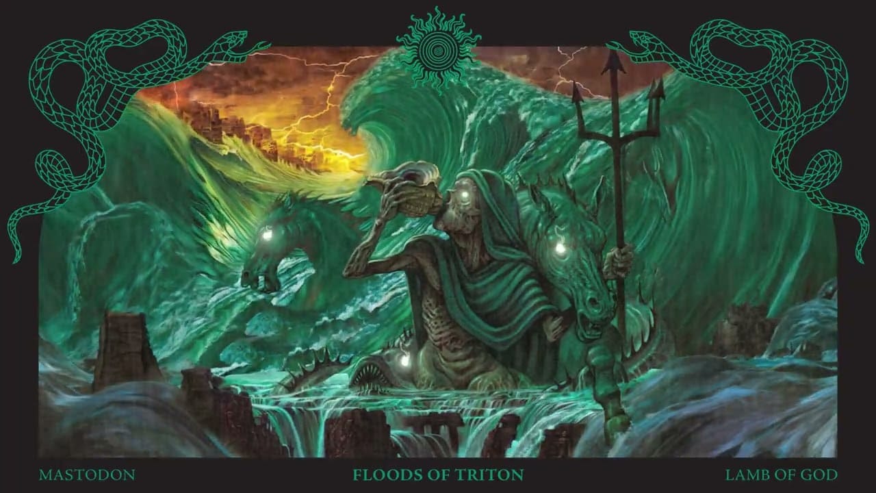 Ouça Floods of Triton, a parceria entre Mastodon e Lamb of God
