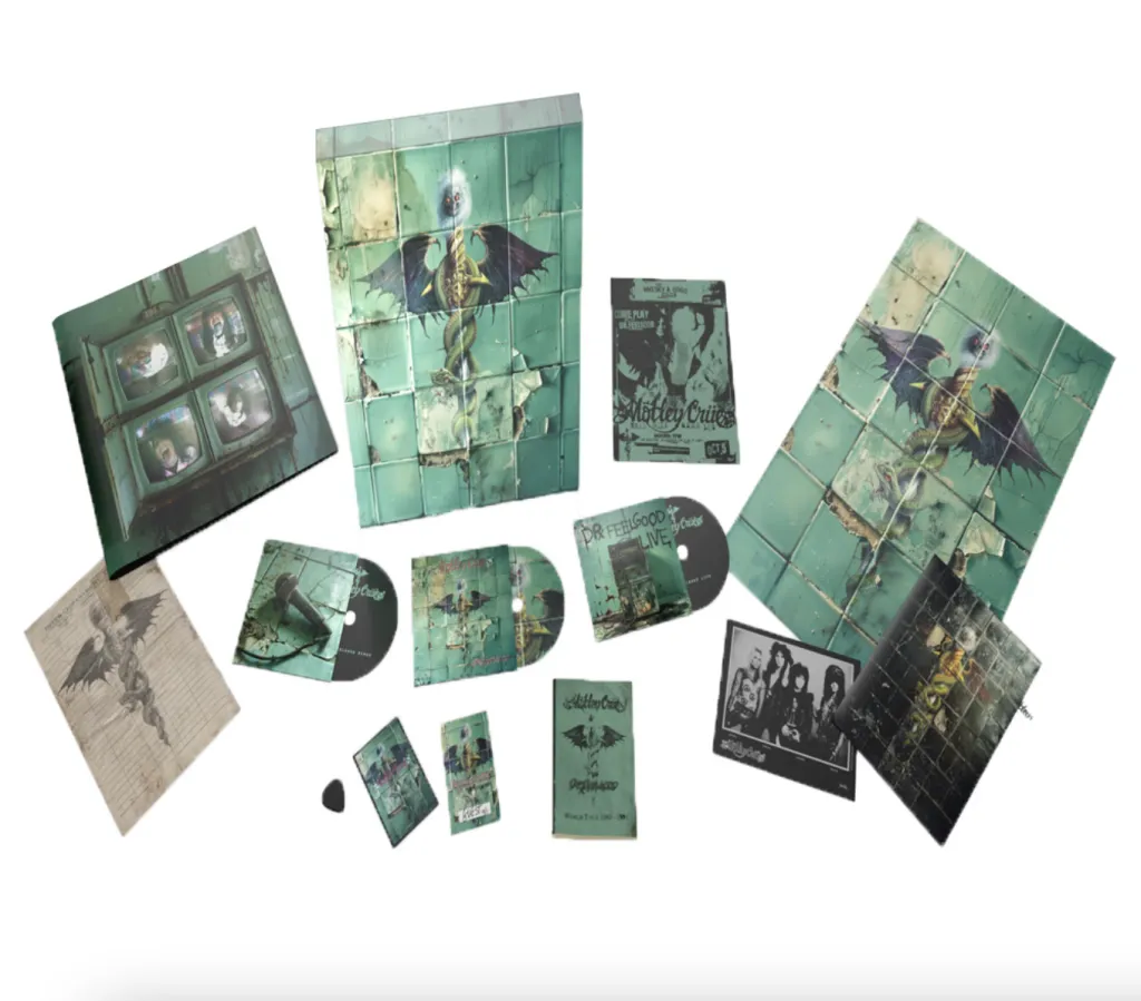 Mötley Crüe anuncia o box set do 35º aniversário do Dr. Feelgood e reedições em vinil