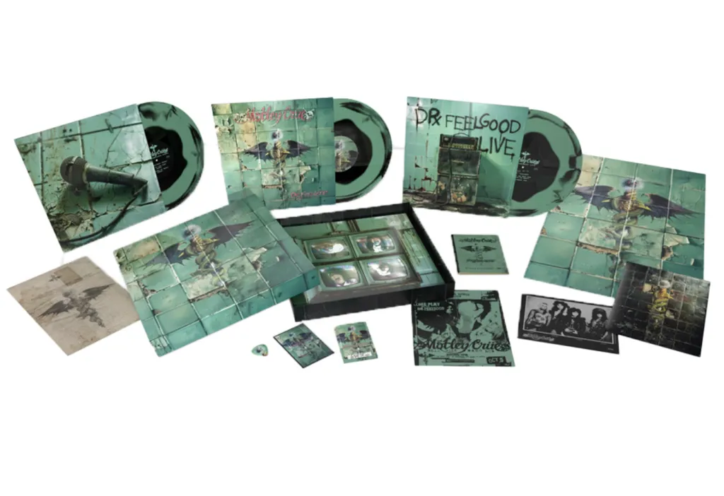 Mötley Crüe anuncia o box set do 35º aniversário do Dr. Feelgood e reedições em vinil