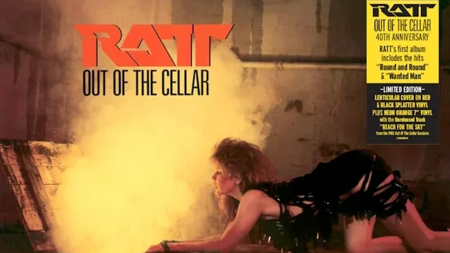 Ratt anuncia edição de 40º aniversário de Out Of The Cellar com faixa inédita