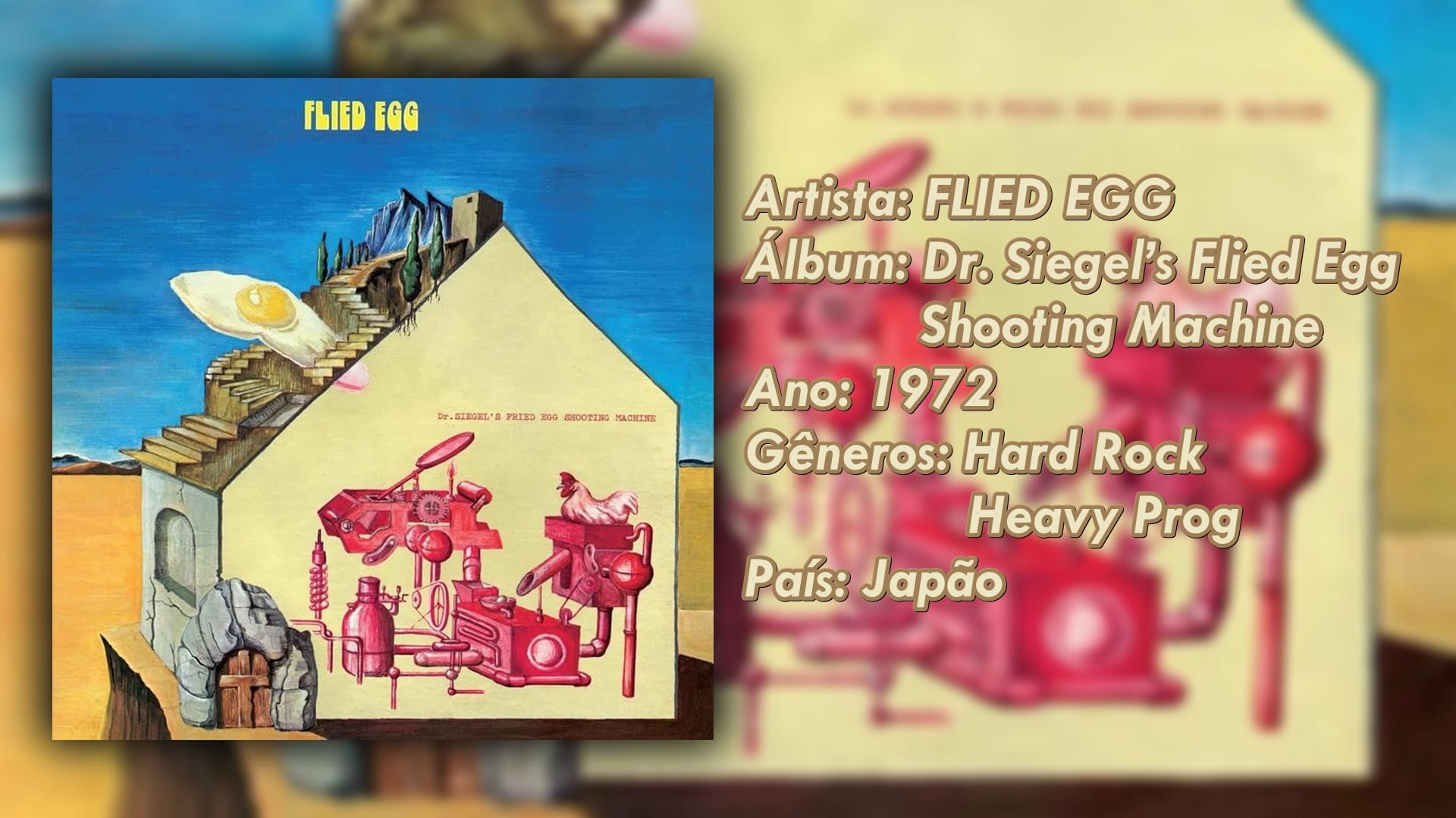Rock Rarity apresenta: Flied Egg, banda japonesa de hard rock