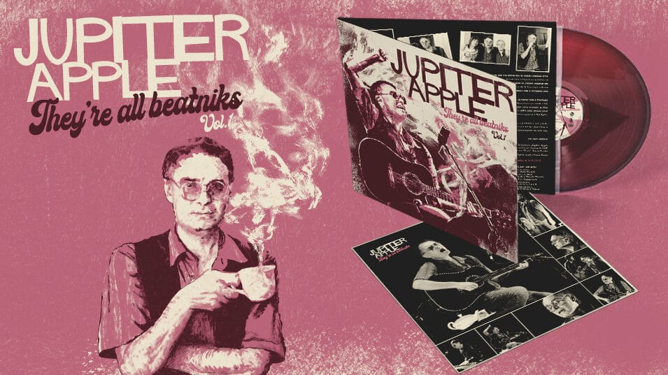 O inédito acústico do Jupiter Apple, They’re All Beatniks, ganha edição em LP
