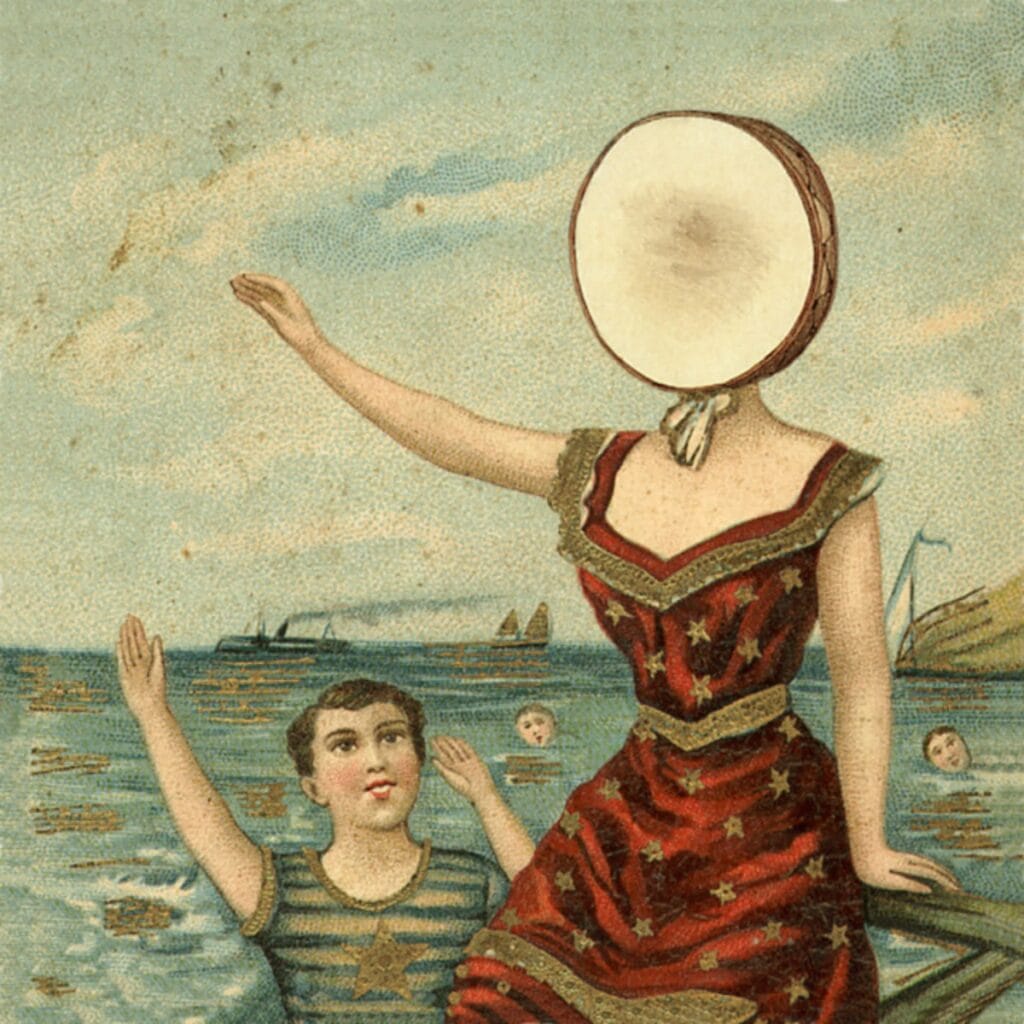 Capa do In the Aeroplane Over the Sea de Neutral Milk Hotel.