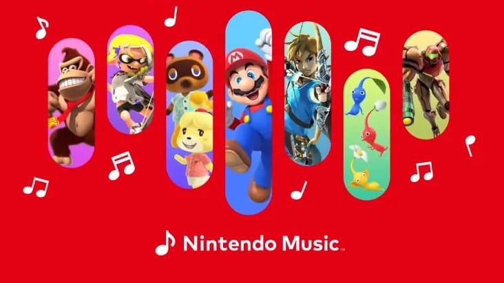 Nintendo Music: O steaming de música da Nintendo
