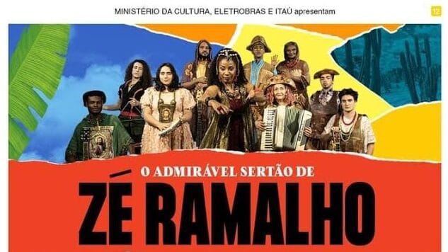 Sesc 24 de Maio recebe o espetáculo “O Admirável Sertão de Zé Ramalho”
